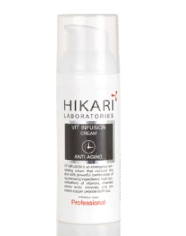 nochnoj omolazhivayushchij krem s vitaminnym kompleksom vit infusion cream prof 50 ml hikari laboratories izrail