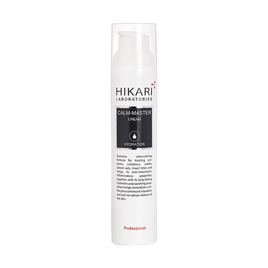 uspokaivayushchij krem bystrogo dejstviya dlya chuvstvitelnoj kozhi calm master cream prof 100 ml hikari laboratories izrail