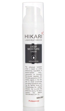uvlazhnyayushchij krem dlya zhirnoj i kombinirovannoj kozhi deep moisture cream mix oily prof 100 ml hikari laboratories izrail
