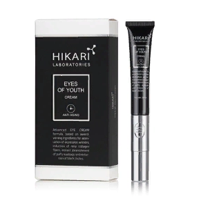 kompleksnyj omolazhivayushchij uhod za kozhej vokrug glaz eyes of youth 20 ml hikari laboratories izrail