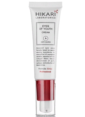 kompleksnyj omolazhivayushchij uhod za kozhej vokrug glaz eyes of youth cream prof 30 ml hikari laboratories izrail