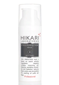 maska dlya kontura glaz s intensivnym kompleksom protiv morshchin eyes perfection mask prof 50 ml hikari laboratories izrail