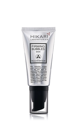kislorodnaya maska dlya lica s effektom mikro massazha firming bubbles mask 50 ml hikari laboratories izrail