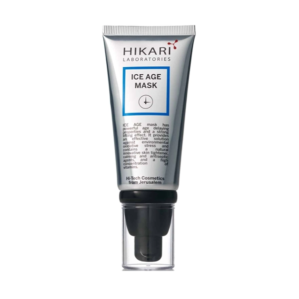 omolazhivayushchaya maska dlya povysheniya uprugosti kozhi lica s ohlazhdayushchim effektom ice age mask 50 ml hikari laboratories izrail