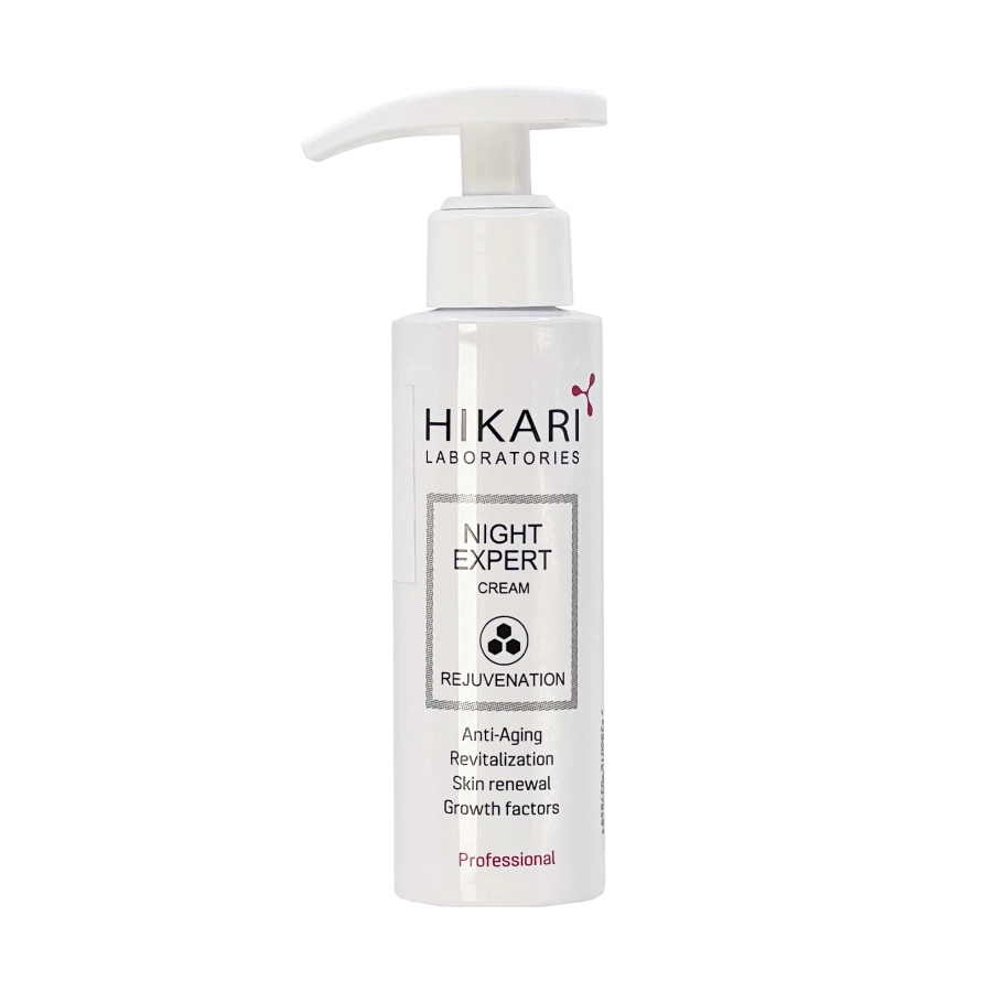 nochnoj vosstanavlivayushchij krem dlya zhirnoj i kombinirovannoj kozhi night expert cream mix oily prof 100 ml hikari laboratories izrail