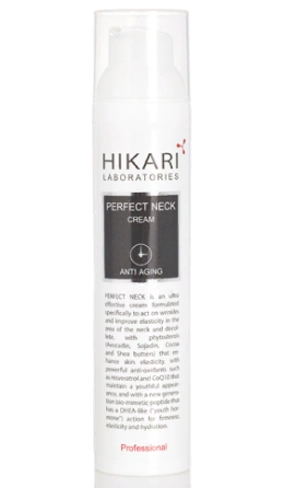 omolazhivayushchij krem dlya lica i shei perfect neck cream prof 100 ml hikari laboratories izrail
