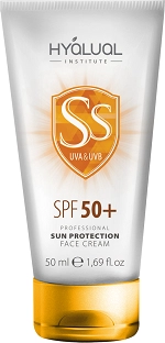solncezashchitnyj krem dlya lica safesun spf 50 50 ml hyalual shvejcariya