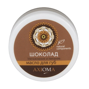 balzam maslo dlya gub quotshokoladquot 12 gr axioma rossiya