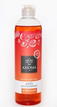 massazhnoe maslo dlya tela quotanticellyulitnoequot 500 ml axioma rossiya