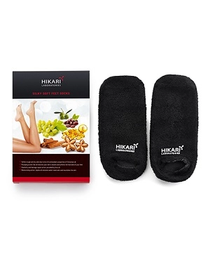 uvlazhnyayushchaya maska noski dlya nog quothydrating socksquot 1 para hikari laboratories izrail
