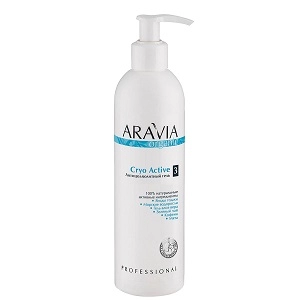 anticellyulitnyj gel dlya tela cryo active 300 ml aravia organic rossiya