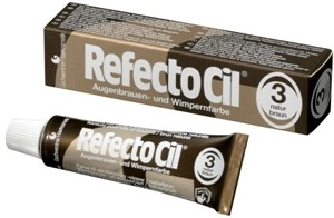 kraska dlya okrashivaniya brovej i resnic refectocil korichnevaya naturalnyj 15 ml refectocil avstriya