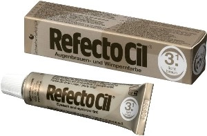 kraska dlya okrashivaniya brovej i resnic refectocil svetlo korichnevaya 15 gr refectocil avstriya