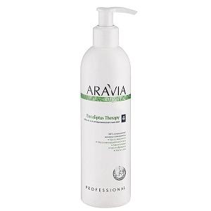 maslo dlya anticellyulitnogo massazha eucaliptus therapy 300 ml aravia organic rossiya