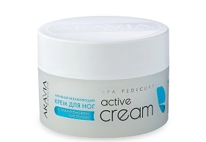aktivnyj uvlazhnyayushchij krem dlya nog s gialuronovoj kislotoj quotactive creamquot 150 ml aravia professional rossiya