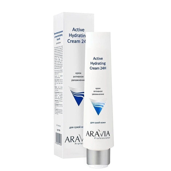 krem dlya lica aktivnoe uvlazhnenie active hydrating cream 24h 100 ml aravia professional rossiya