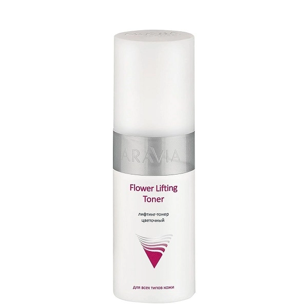 lifting toner cvetochnyj flower lifting toner 150 ml aravia professional rossiya