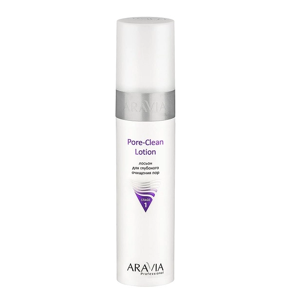 loson dlya glubokogo ochishcheniya por pore clean lotion 250 ml aravia professional rossiya