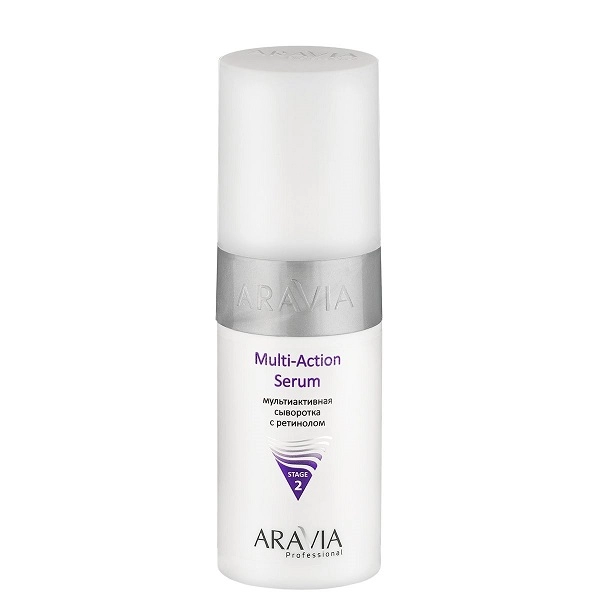 multiaktivnaya syvorotka s retinolom multi action serum 150 ml aravia professional rossiya