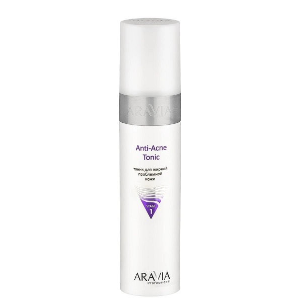 tonik dlya zhirnoj problemnoj kozhi anti acne tonic 250 ml aravia professional rossiya
