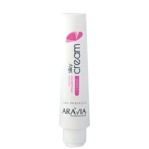 krem dlya nog shelkovyj s pudroj quotsilky creamquot 100 ml aravia professional rossiya