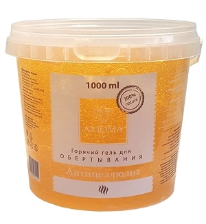 gel dlya obertyvaniya anticellyulit razogrevayushchij citrusovyj 1000 ml axioma rossiya