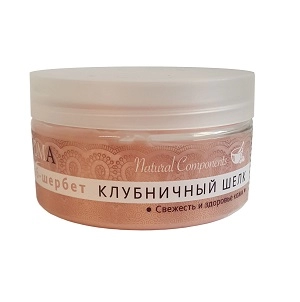skrab sherbet klubnichnyj shelk 200 ml axioma rossiya