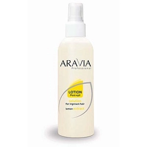 loson protiv vrosshih volos posle epilyacii 150 ml aravia professional rossiya