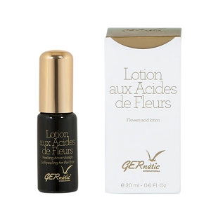 loson na osnove kislot cvetochnyh ekstraktov flower acid lotion 20 ml gernetic franciya