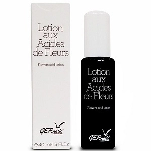 loson na osnove kislot cvetochnyh ekstraktov flower acid lotion prof 40 ml gernetic franciya