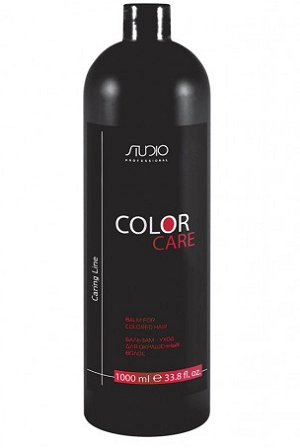 balzam dlya okrashennyh volos color care serii caring line 1000 studio professional rossiya