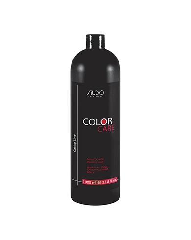 shampun uhod dlya okrashennyh volos color care serii caring line 1000 ml studio professional rossiya