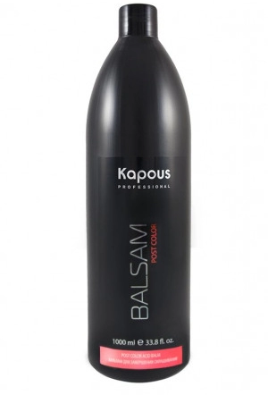 balzam dlya zaversheniya okrashivaniya 1000 ml kapous professional rossiya