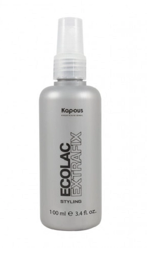 ekolak zhidkij lak ecolac extrafix 100 ml kapous professional rossiya