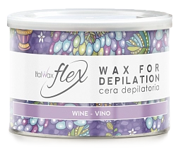 teplyj vosk dlya depilyacii v banke natura vino 400 ml white line italiya