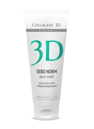 maska seboreguliruyushchaya prof sebo norm 150 ml collagene 3d rossiya
