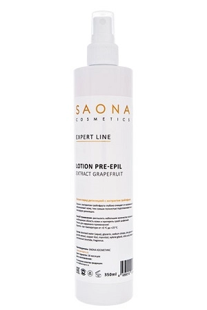 loson ochishchayushchij s ekstraktom grejpfruta 350 ml saona cosmetics rossiya