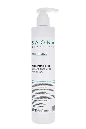 molochko uspokaivayushchee dlya vosstanovleniya rh kozhi s ekstraktom aloe vera 350 ml saona cosmetics rossiya