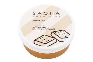 pasta dlya shugaringa belyj shokolad 200 gr saona cosmetics rossiya