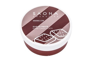 pasta dlya shugaringa temnyj shokolad 200 gr saona cosmetics rossiya
