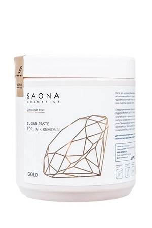 pasta dlya shugaringa gold supermyagkaya 1 kg 1000 gr saona cosmetics rossiya