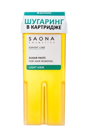 pasta dlya shugaringa v kartridzhe myagkaya 150 gr saona cosmetics rossiya