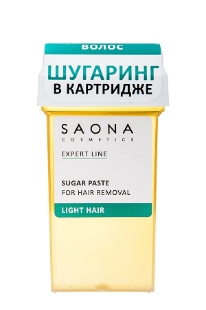 pasta dlya shugaringa v kartridzhe quotmyagkayaquot 80 gr saona cosmetics rossiya