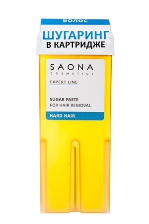 pasta dlya shugaringa v kartridzhe plotnaya 150 gr saona cosmetics rossiya