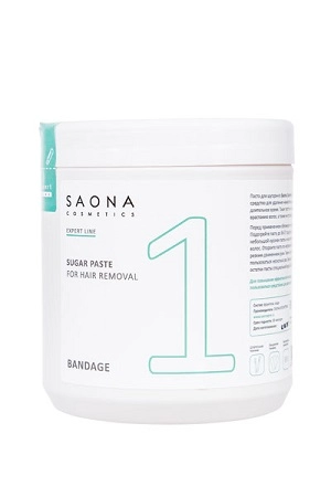 pasta dlya shugaringa 1 bandazhnaya 1 kg 1000 gr saona cosmetics rossiya