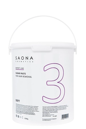 pasta dlya shugaringa 2 myagkaya 35 kg 3500 gr saona cosmetics rossiya
