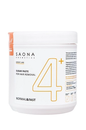 pasta dlya shugaringa 4 normalnaya bez razogreva 1 kg 1000 gr saona cosmetics rossiya