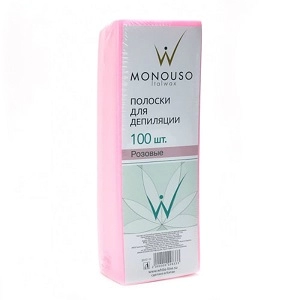 poloski dlya depilyacii rozovyj 100 sht italwax italiya