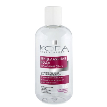 micellyarnaya voda dlya vseh tipov kozhi 300 ml kora phytocosmetics rossiya