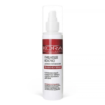 ochishchayushchee molochko dlya vseh tipov kozhi 150 ml kora phytocosmetics rossiya